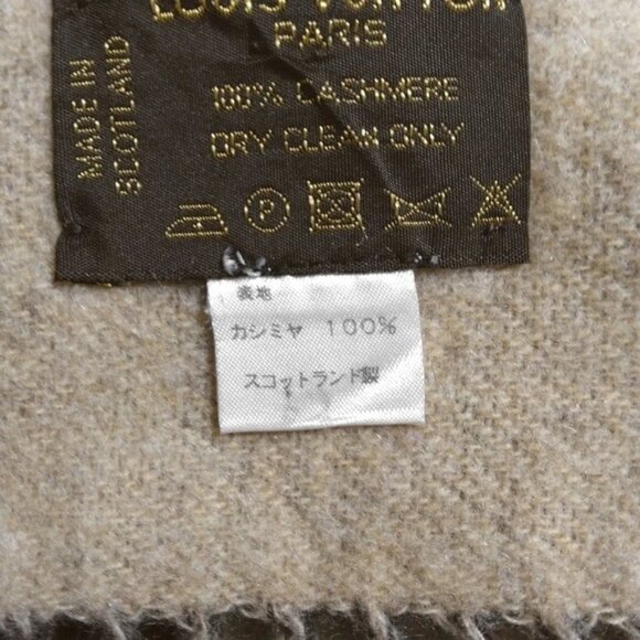 Auth LOUIS VUITTON Echarpe Reykjavik M71041 Maroon Monogram - Unconfirmed Scarf - Picture 2 of 6